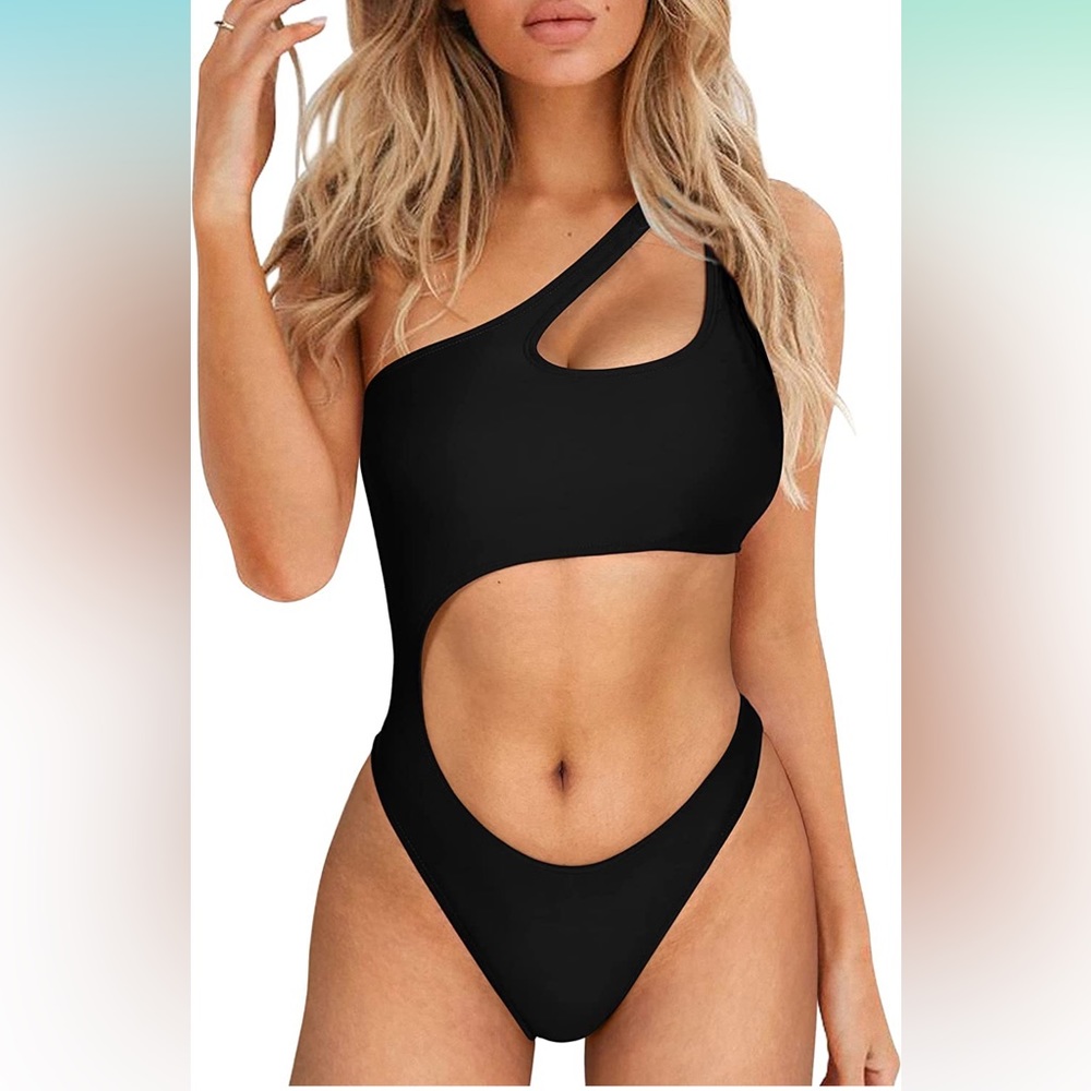 Black cutout bodysuit
